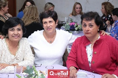  Alma Bertha Díaz de León, Laura González y Carmen García Leos.