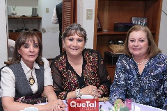  Vero Rodríguez, Ana María Valdez y Chayo Llaguno.