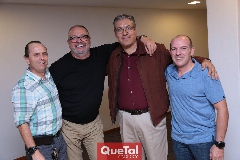  Caco Corripio, Alejandro Alessi, Armando Martínez y Gerardo Del Valle.