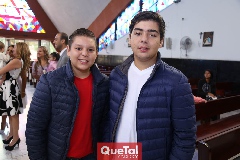 Moy y Juan Pablo.