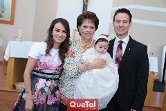  Sandra De la Garza, Pilar Ocejo, Lucina y Óscar Foyo.