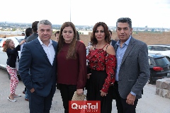  Armando Chávez, Claudia Villarreal, Fabiola y José Suárez.