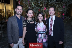  Marco Hurtado, Mónica Flores, Sandra y Óscar Foyo.