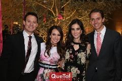  Óscar Foyo, Sandra De la Garza, Mary Carmen Meade y José Alberto Torres.