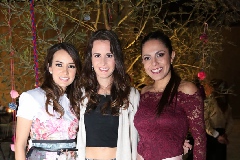  Sandra De la Garza, Laura González y Lorena Madrigal.