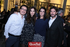  Jorge Mercado, Marcela Conde, Sandra Villasuso y Mario Mercado.