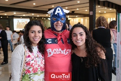  Ilse Lázaro, Mauricio Lomelí y María Bravo.