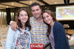  Marianne, Ricardo e Isabel Garcín.