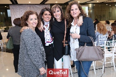 María Elena Zermeño, Pily Lázaro, Martha Abud y Luzma Reynoso.