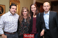  Juan Carlos de la Rosa, Isa Garfias, Ana Martha Hernández y Alejandro Ocaña.
