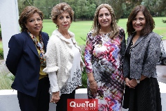  Carmelita Vázquez, Lucero Rosillo, Martha Acevedo y Gladys Castellanos.