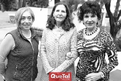  Polla Morales, Lila de Medina y Lucy Stahl.