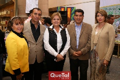  Dolores García, Juan Carlos Torres, Nora Medina, Enrique Alfonso y Ana Palacios .