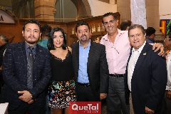 Marco Solís, Marisol Pérez, Alejandro Pérez, Félix Herrera  y Eduardo Morales .