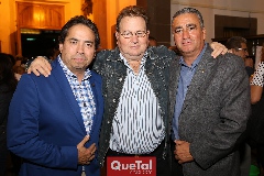  Ricardo Pérez, Fermín Noriega y Raúl Martínez.