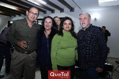  Rafael Villalobos, Adriana Ferretiz, Martha Valadez y Daniel Ríos.