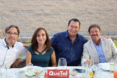  Jorge Stak, Yolanda Huelga, Eduardo Palomo y Martin Gallo.
