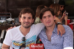  Efraín Barrera y Fernando Abud.
