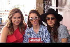  Lorena Madrigal, Fernanda Hernández y Valeria Díaz de León.