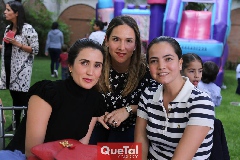  Lourdes Orozco, Erika Von Der Meden y Mariana Meade.