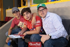  Oscar Vera, Juan Pablo Payán y Miguel Ángel Santos.