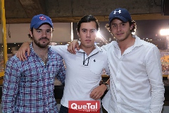  Luis Antonio Mahbub, Daniel Estrada y Julián Abud.
