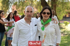  Juan Carlos Nieto y Claudia Artolózaga.