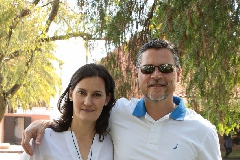  Sandra Morelos y Guillermo Humara.