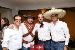  José Manuel Fuentes, Gerardo Chevaile, Octavio Aguillón y Antonio Morales .