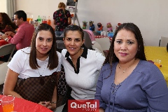  Alejandra Rodríguez, Irene Villalba y Vanessa Santillám.