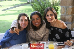  Cecilia Limón, Lorena Torres y Claudia Artolózaga.