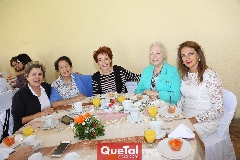  Yolanda Rangel, Luz Ponce, Tere Rangel, Geraldine de González y Coco de Rangel.