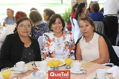  Rebeca Rodríguez, Teresa Gil y Rosa María Rodríguez.