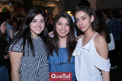  Claudia López, Fernanda Illán y Gabriela Reyes.