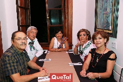  Héctor Blanco, Ignacio Ortega, Norma Orozco, Lula Hernández y Tere Zavala .