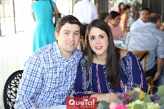   Juan Carlos Castillo y Alina Acebo .