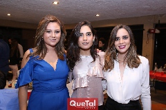  Lore Madrigal, Mariana Rodríguez y Dany Martínez.