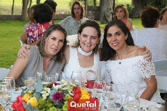  Elena Sampere,  Sofía Bárcena y Cynthia Padilla.