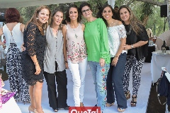  Paty Fernández, Elena Sampere, Anel Ávila, María Clara Abaroa, Cynthia Padilla y Daniela Benavente.