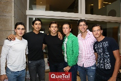  Marcelo Reverte, Miguel Tobías, Oscar Ruiz, Rodrigo Navarro, Santiago Gómez y José Miguel Meade.