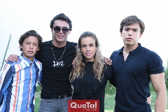  Juan Pablo Ruiz, Jaime Ruiz, Mónica Torres y Oscar Ruiz.