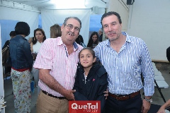  Guillermo Borbolla, Julia Morales y Federico Alcalde.