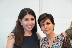  Cecilia Sosapavón y Carla Canseco.