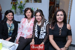 Fátima González, Adriana Alcalde, Laura Monjarás y Ana Fonte.