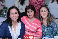 Marcela de la Maza, Karime Mustre y Mónica Luna.