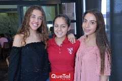  Mónica Michel, Natalia Rentería y Mariana Anaya.