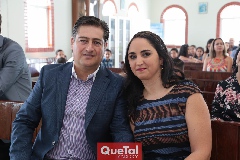   Gerardo Borjas y Lorena Burgaña.