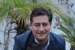 Papá e hijo.