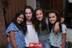  Andrea, Marijó, María y Eugenia.