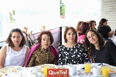  Verónica Ríos, Mary Cedillo, Coco Estrada y Daniela Villasuso.